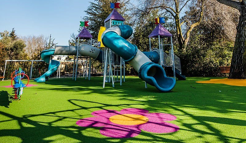 children outdoor playground
